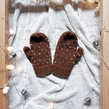 Crackling Fire Mittens