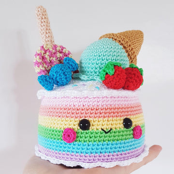 Rainbow Candy Cake