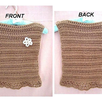 707 CROCHET VEST OR SUMMER TANK TOP