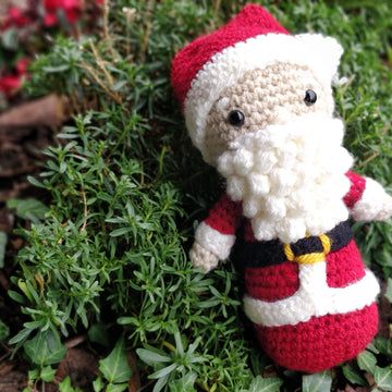 Crochet amigurumi christmas dolls angel elf gingerbread cookie man rudolph reindeer Santa Claus snowman
