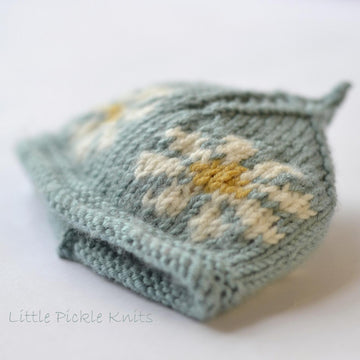 Baby beanie 'Little Daisy Flower'