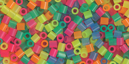 Perler Beads 1,000/Pkg - Neon Mix