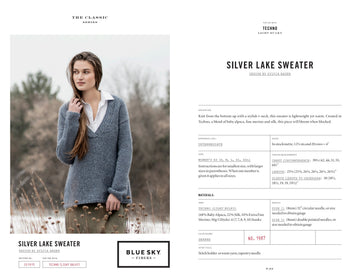 Blue Sky Fibers Silver Lake Sweater PDF
