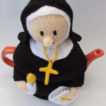 Catholic nun tea cosy