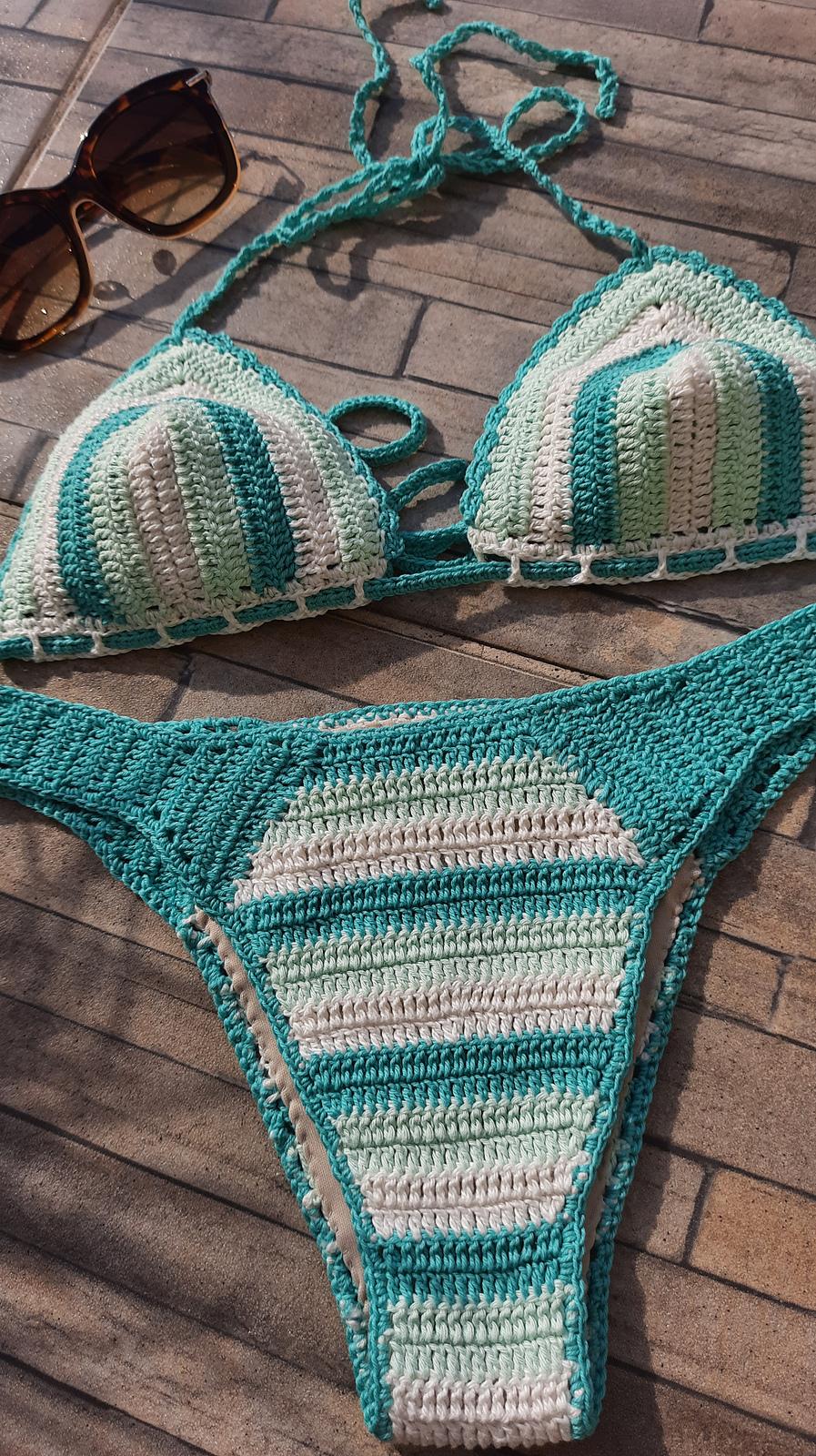 Three color bikini