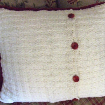Cable & Tweed Throw Pillow