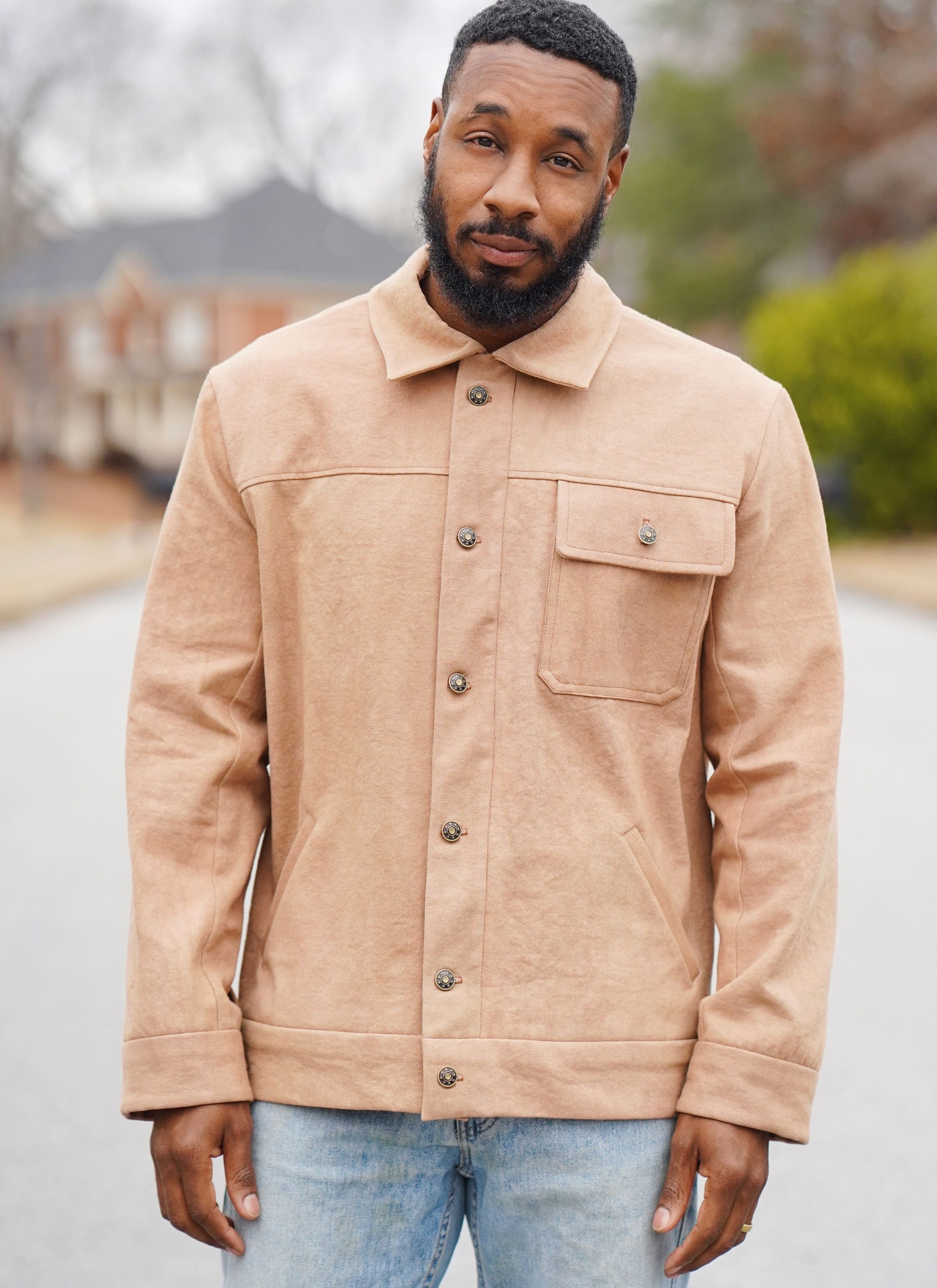 Know Me Men's Jacket ME2036 - Sewing Pattern