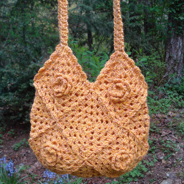 Granny Square Flowers Bag - PA-227