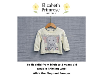 Albie the Elephant Jumper P49