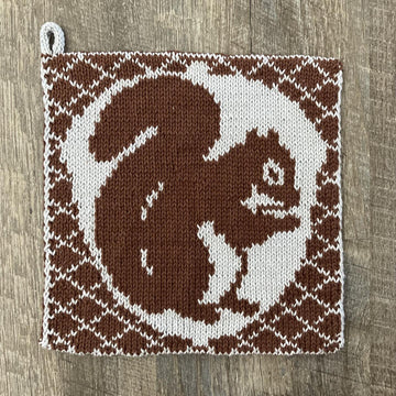 Woodland Squirrel Potholder