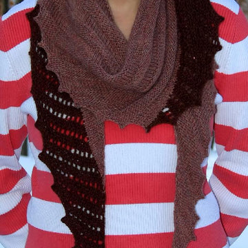 Pleated Shawl 2
