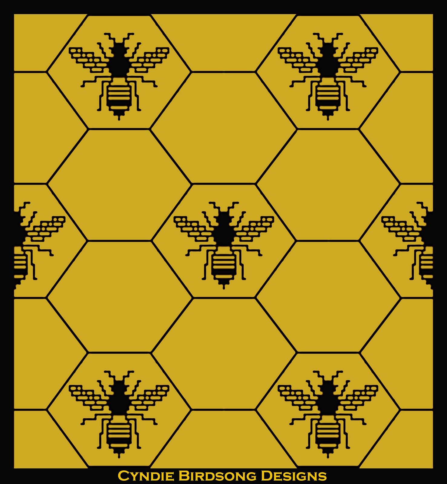 Honeycomb Bee Hive Blanket