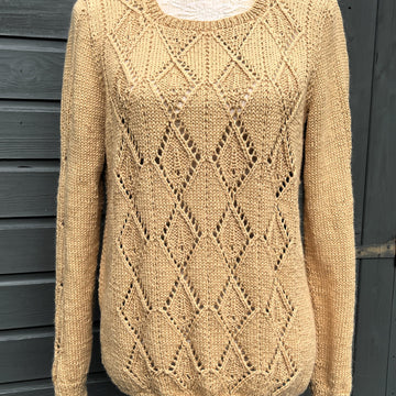 Corrynn, Diamond Patterned Sweater