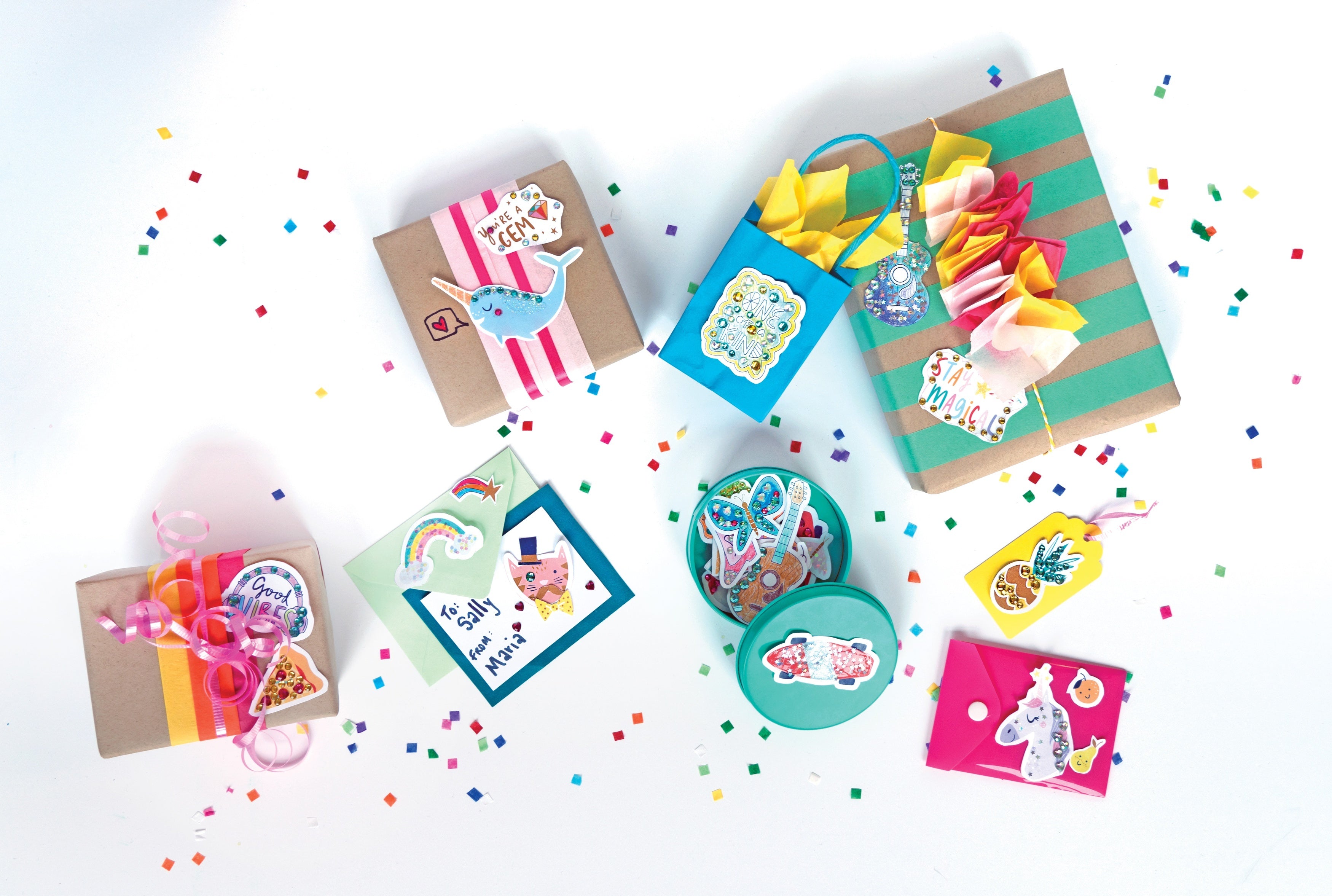Klutz Make Your Own Gem Stickers - 613828