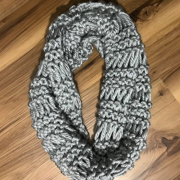 Drop Stitch Infinity Scarf