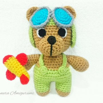 Little aviator crochet pattern