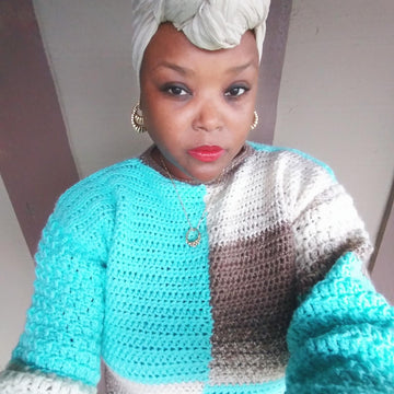Cross Color Sweater