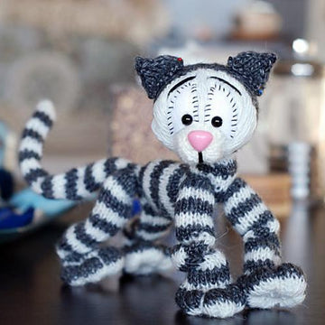 Playful Tabby cat