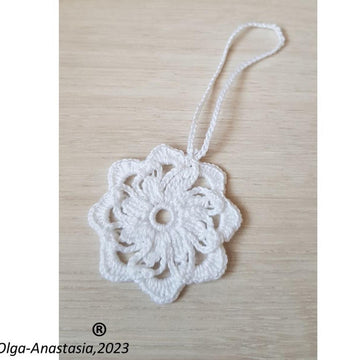 Сrochet Snowflake 27