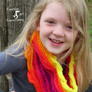 Sea Breeze Infinity Scarf Child & Youth