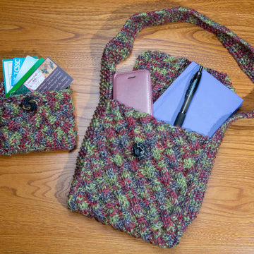 Criss-Cross Handbag & Purse
