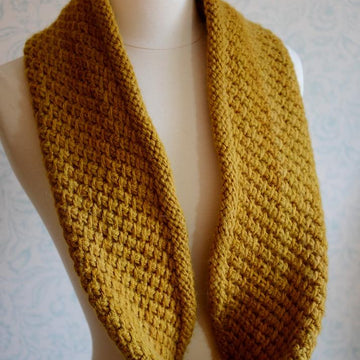 Rustic Infinity Scarf