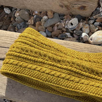 Afternoon Cable Scarf