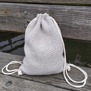 Crochet backpack - Lotus Backpack