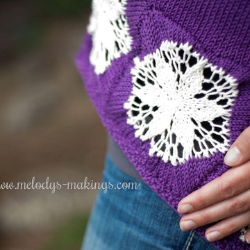 Sun Struck Boho Vest ~ Knit Version