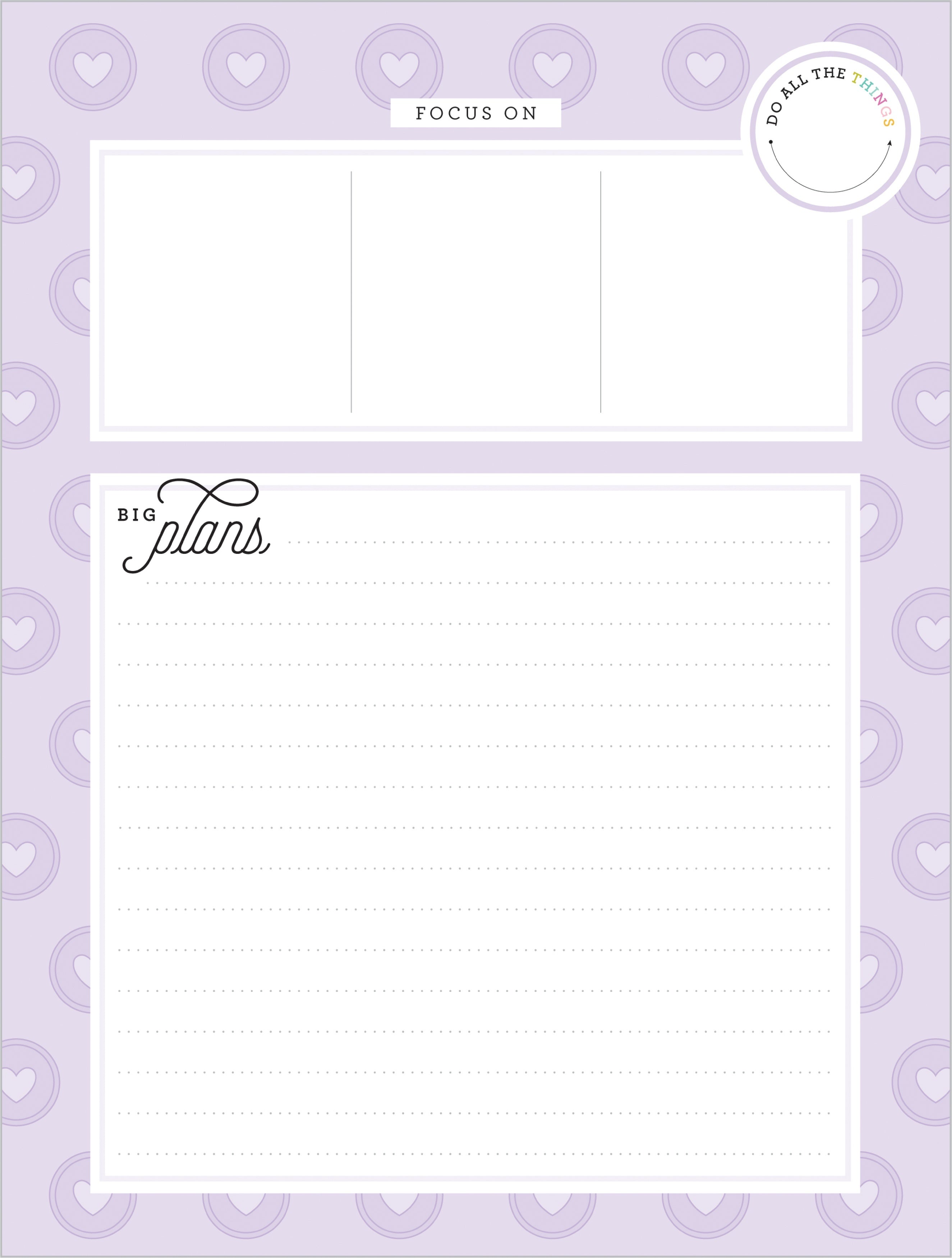 Happy Planner Block Pad 9.25"X7" 100/Pkg - Planner Babe