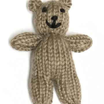 Molly knitted doll with teddy bear 19018