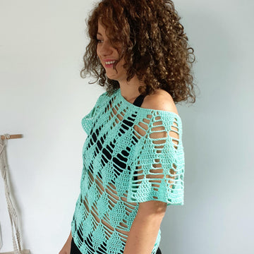 Diamonds Lace Top