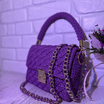 Canvas handbag