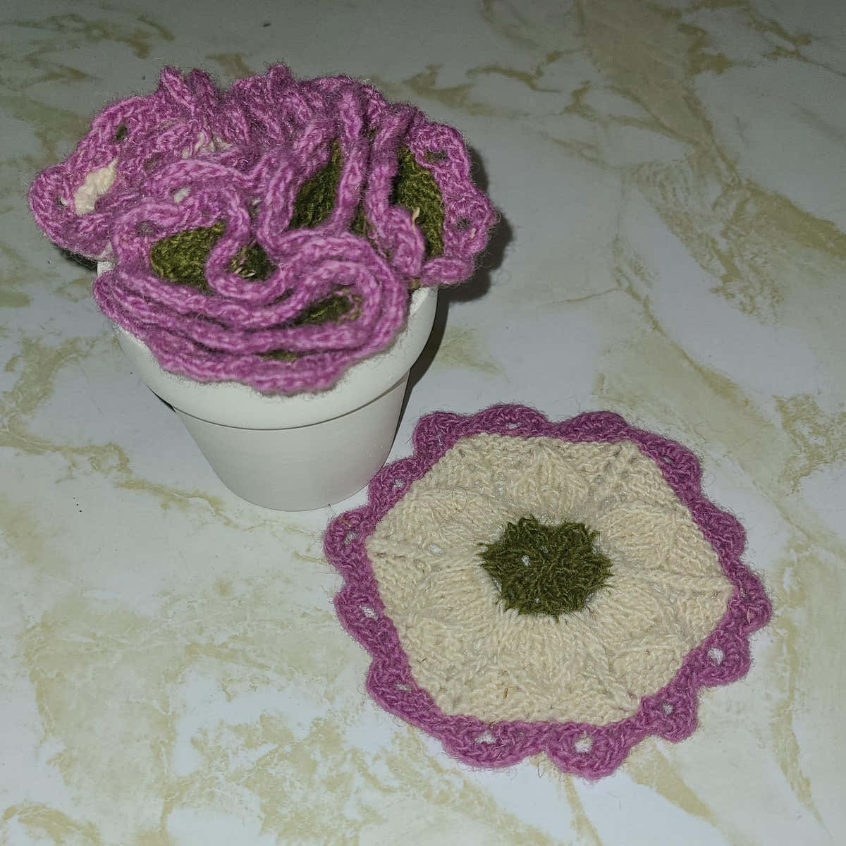 Flower Pot Coasters