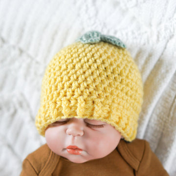 Lemon & Peach hats