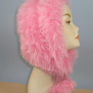 Faux Fun Fur Bonnet