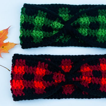 Plaid Headband