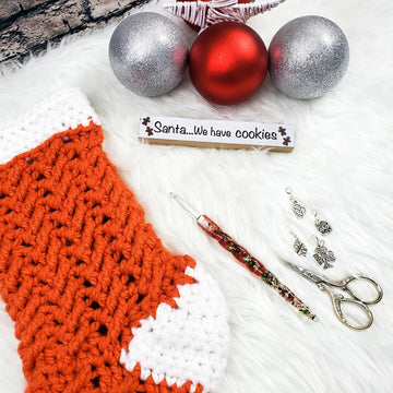 Blizzard Christmas Stocking