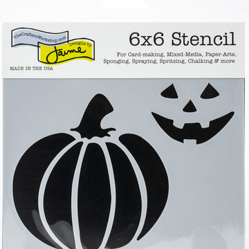 The Crafter's Workshop Crafter's Workshop Template 6"X6" - Jack-O-Lantern