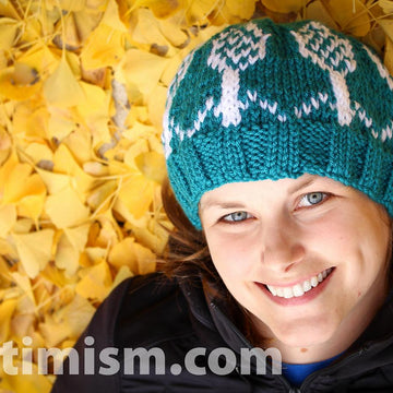 Phage Patterned Knit Hat
