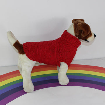 Simple Swirl Dog Coat Circular