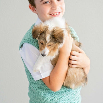 Heatherly Crochet Vest