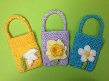Easter Spring Flowers Gift Bags