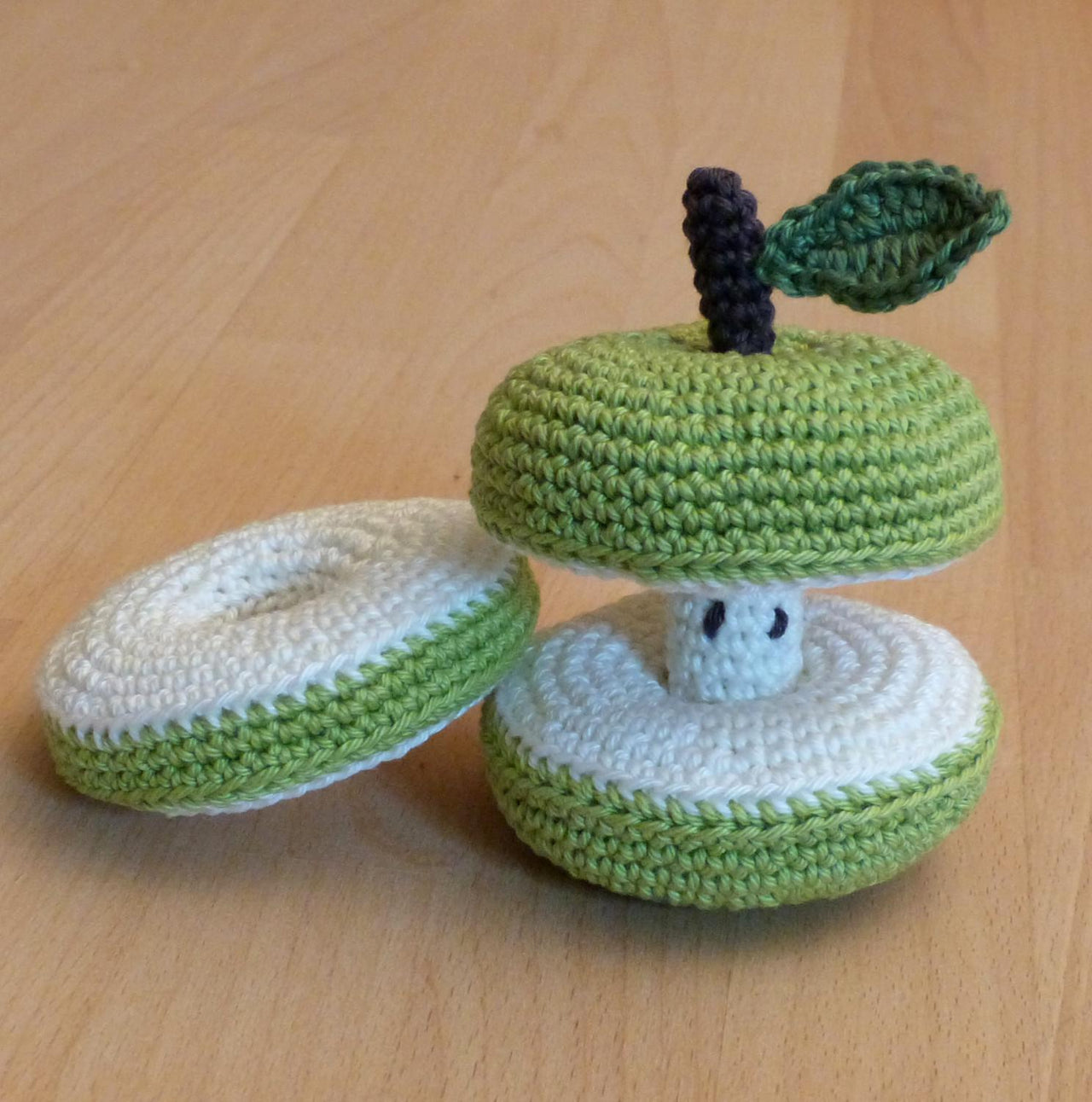 Apple stacking toy