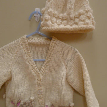 Bilby Cardigan and Hat