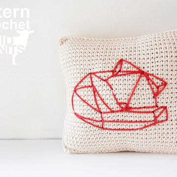 Origami Woodland Animals Throw Pillows (2016009)