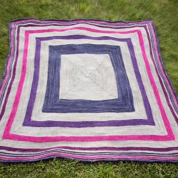 Purple Seaside Blanket