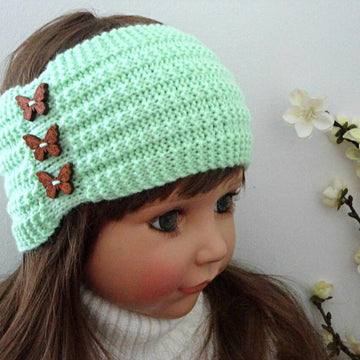 Knitting PATTERN Headband Womens Ear Warmer