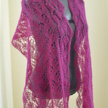 #131 Fairy Tale Three-Lace Scarf