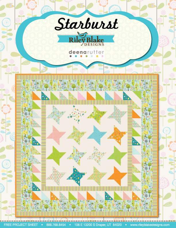 Riley Blake Starburst - Downloadable PDF